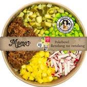 Mama's pokébowl no rendang voorkant