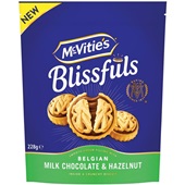 Mc Vities McVitie's milk chocolate & hazelnut voorkant