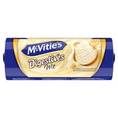 Mc Vities tarwebiscuit witte chocoladesmaak voorkant