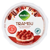 Melkan dessert Tiramisu voorkant