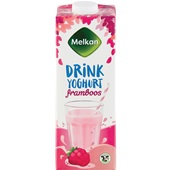 Melkan drinkyoghurt framboos voorkant