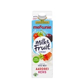 Melkunie Milk & Fruit Drinkyoghurt Aardbei Kers voorkant