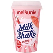 Melkunie milkshake aardbei voorkant
