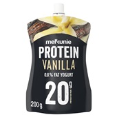 Melkunie protein vanille pouch voorkant