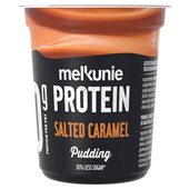 Melkunie proteïne pudding karamel voorkant