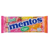 Mentos fruit 3-pack voorkant