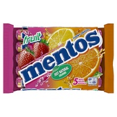 Mentos fruit 5-pack achterkant
