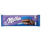 Milka chocolade reep Oreo voorkant