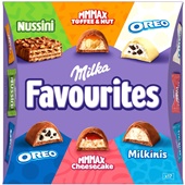 Milka favourites  mixbox voorkant