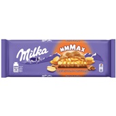 Milka mmmax peanut caramel voorkant