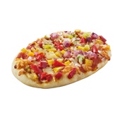 mini pizza vegetarisch voorkant