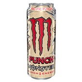 Monster energy drink pacific punch achterkant