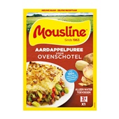 Mousline aardappelpuree voor overschotels voorkant