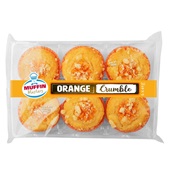 Muffin Masters muffins orange crumble voorkant
