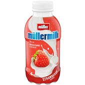 Muller melkdrank
 aardbei
 voorkant