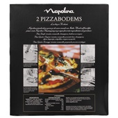 Napolina pizzabodems achterkant