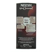 Nescafé Koffie Latte Caramel achterkant