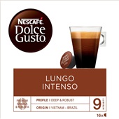 Nescafé koffiecapsules Lungo Intenso voorkant