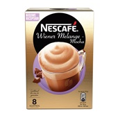 Nescafé Oploskoffie Wienermelange voorkant
