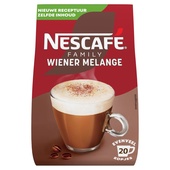Nescafé wienermelange navul achterkant