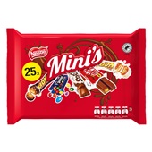 Nestlé chocolade mini's voorkant
