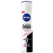 Nivea deodorant invisible black white voorkant