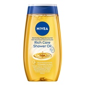 Nivea rich care shower oil voorkant