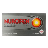 Nurofen pijnstiller ibuprofen voorkant