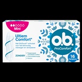 o.b. tampons procomfort mini voorkant