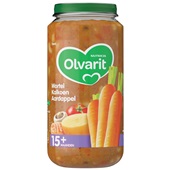 Olvarit baby/peuter maaltijd wortel, kalkoen en aardappel voorkant
