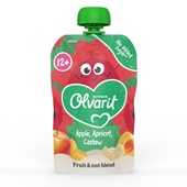 Olvarit babyvoeding abrikoos cashew voorkant