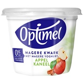 Optimel magere kwark appel kaneel achterkant