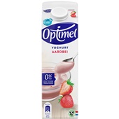 Optimel yoghurt aardbei voorkant