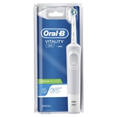 Oral B elektrische tandenborstel wit voorkant