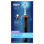 Oral B elektrische tandenborstel zwart voorkant
