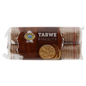 Pally tarwe biscuits voorkant