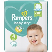 Pampers baby dry carry pack maat 4 voorkant