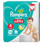 Pampers baby dry pants luierbroekjes maxi 4 voorkant
