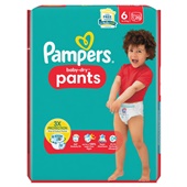 Pampers luiers dry pants voorkant