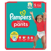 Pampers luiers dry pants voorkant