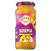Patak's curry  korma saus voorkant