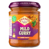 Patak's currypasta mild curry voorkant