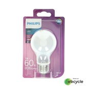 Philips LED lamp E27/6,7W (60W) voorkant