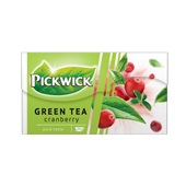 Pickwick groene thee cranberry voorkant