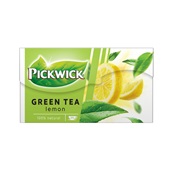 Pickwick groene thee lemon  voorkant