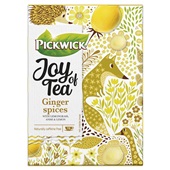 Pickwick joy of tea ginger spices voorkant
