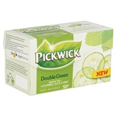 Pickwick Thee Double Green Cucumber Mint achterkant