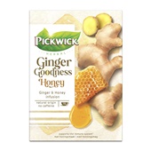 Pickwick thee ginger goodnes honey voorkant