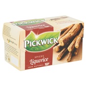 Pickwick thee liquorice achterkant