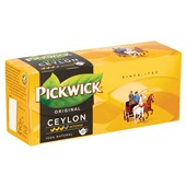 Pickwick zwarte thee ceylon pot achterkant